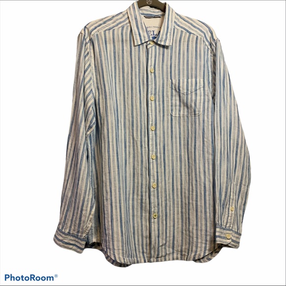 Tommy Bahama Other - Tommy Bahama Relax Academy Linen M button up shirt